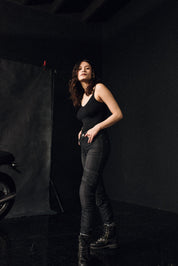 Ohio Lady Jeans - Cordura® & Coolmax® | Washed Black