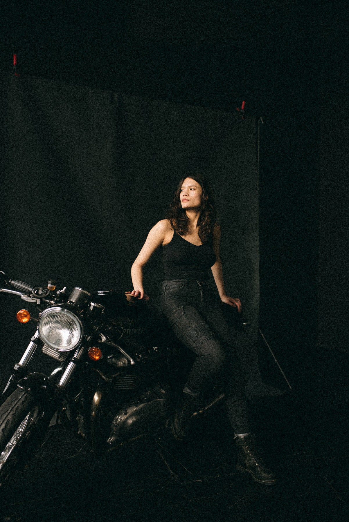 Ohio Lady Jeans - Cordura® & Coolmax® | Washed Black