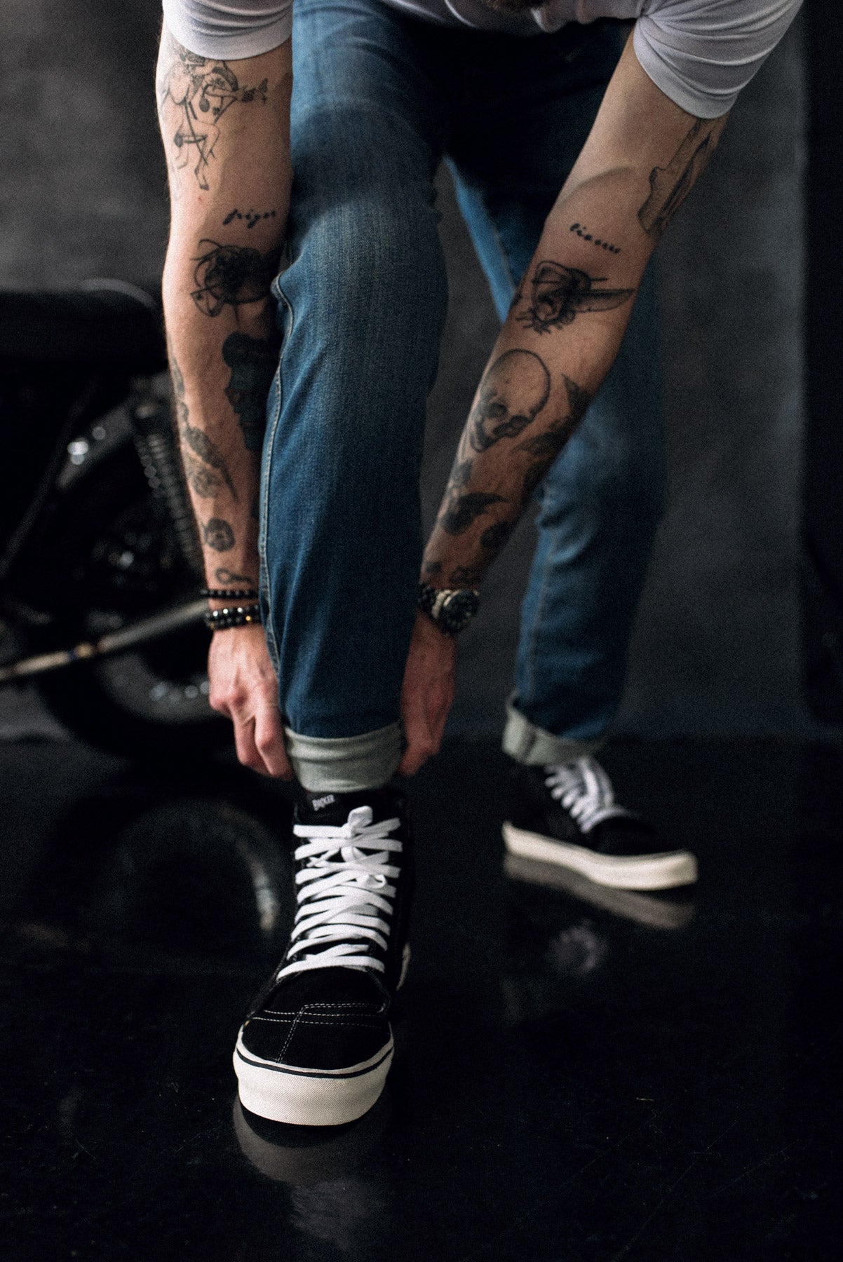 California Washed Blue Jeans - Slim Fit