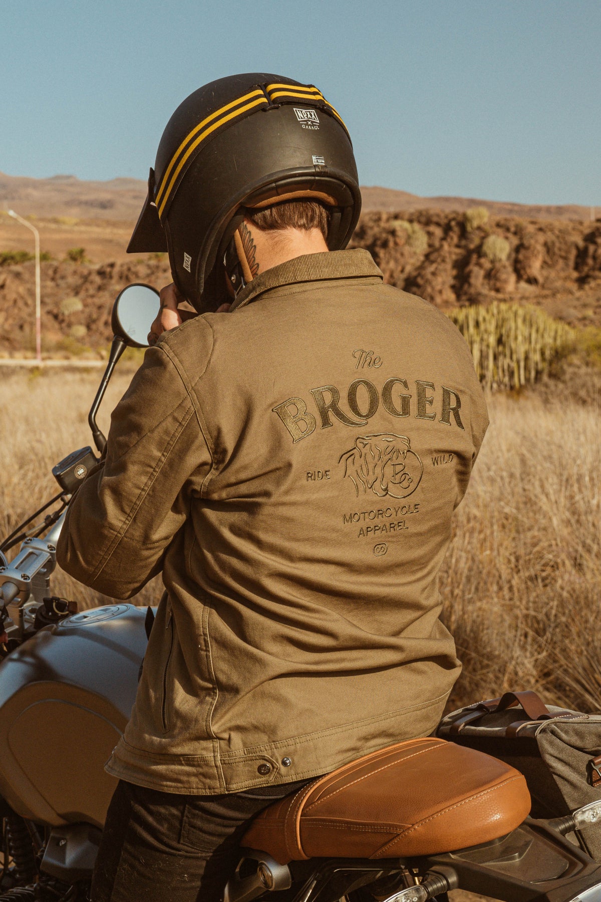 Montana Textile Jacket | Olive Green