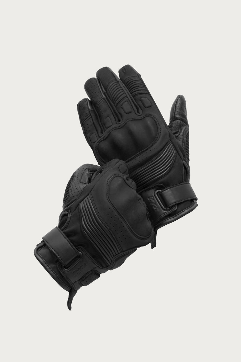 Ohio Lady Black Motorcycle Gloves