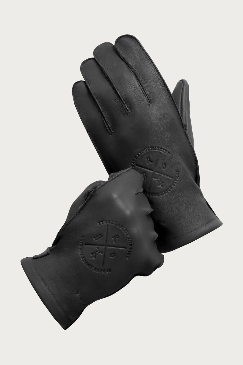 Alaska Lady Black Motorcycle Gloves