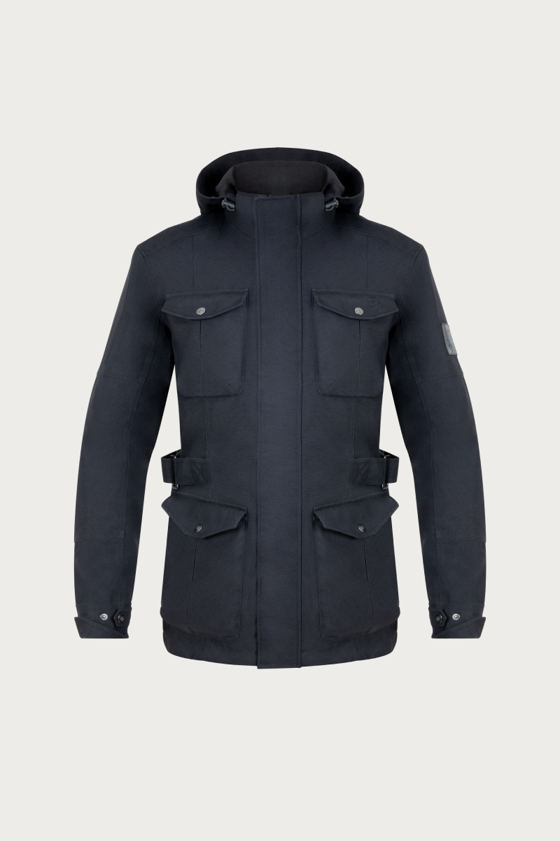 Alaska Black Textile Jacket