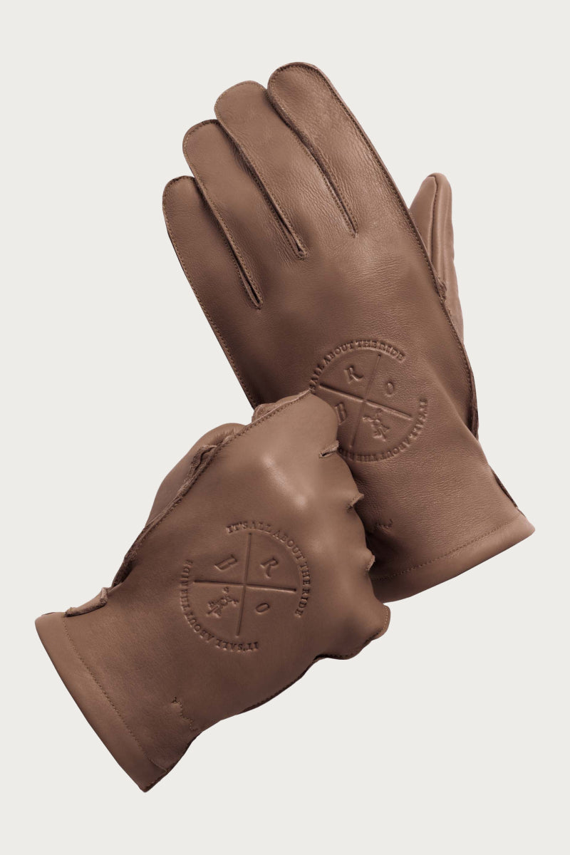 Alaska Lady Vintage Brown Motorcycle Gloves