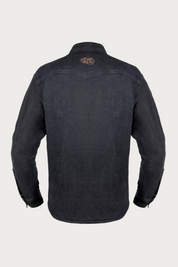 Alaska Washed Black Jeans Motorcycle Shirt