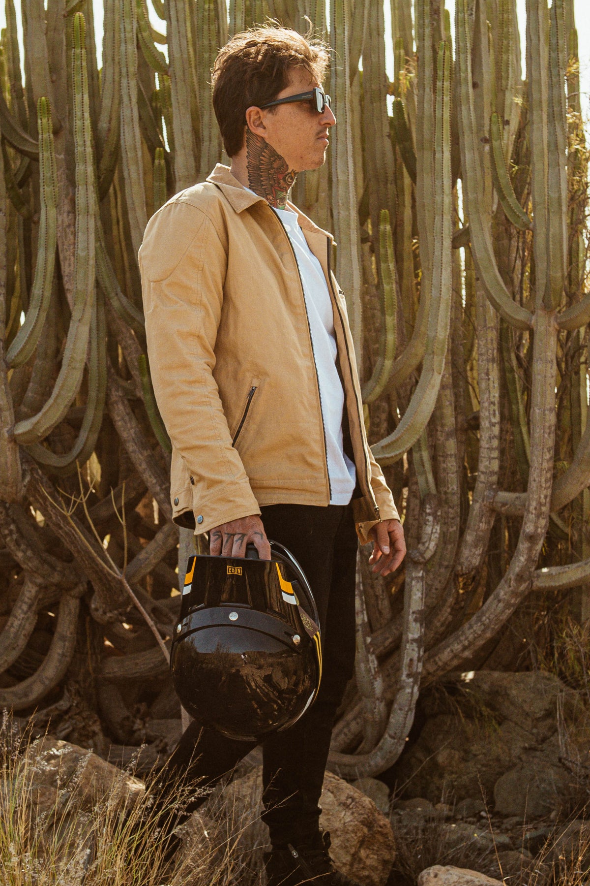 Montana Textile Jacket | Cookie