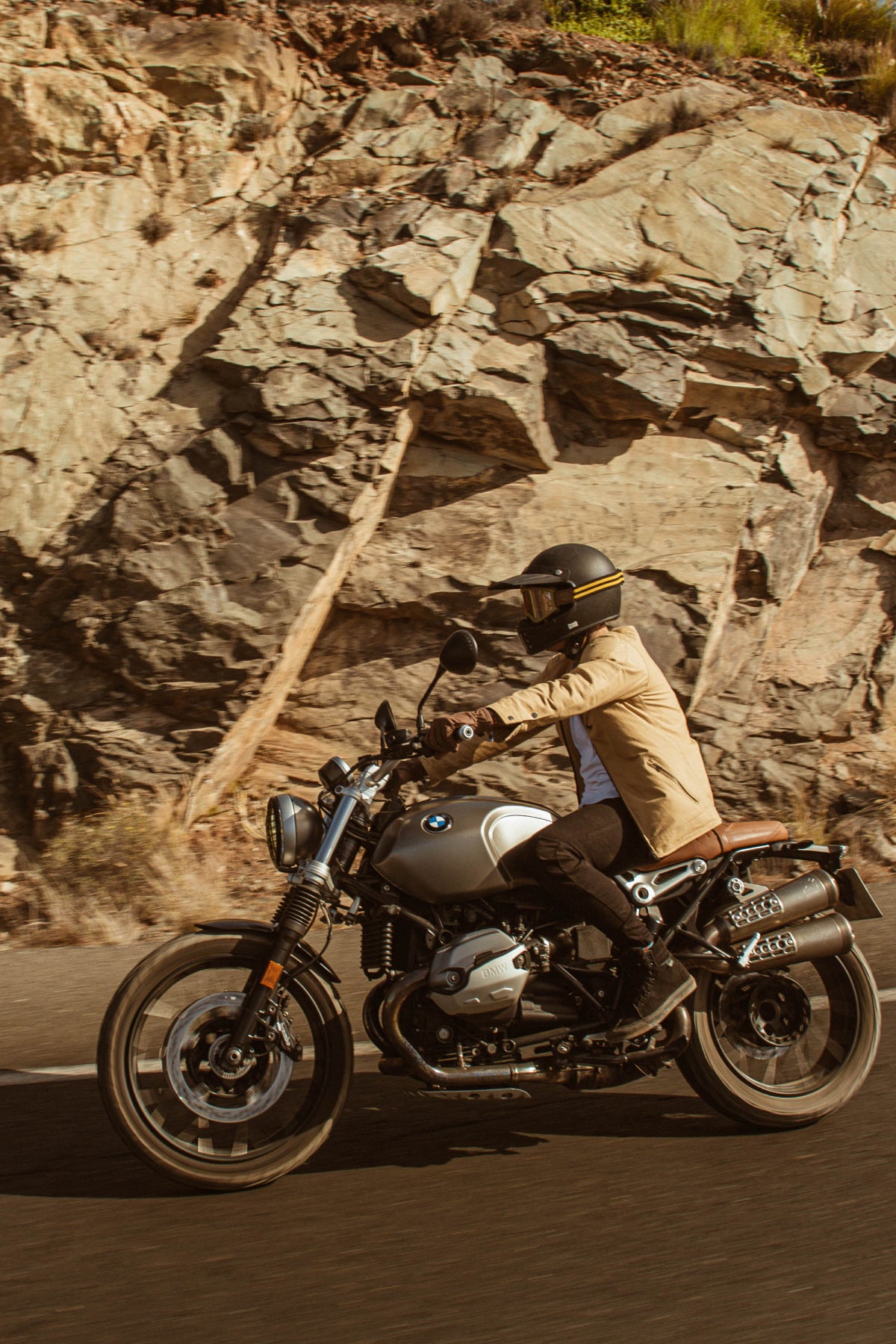 Montana Textile Jacket | Cookie