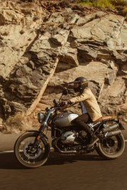 Montana Textile Jacket | Cookie