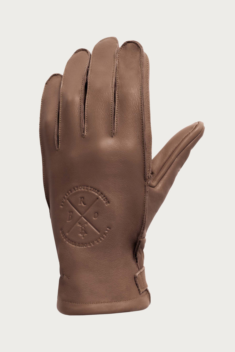 Alaska Lady Vintage Brown Motorcycle Gloves