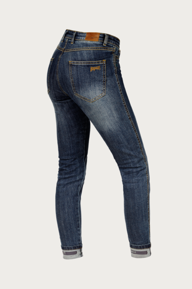 California Lady Motorcycle Jeans | Washed