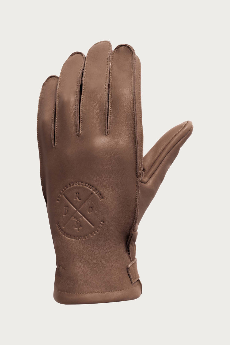 Alaska Vintage Brown Motorcycle Gloves