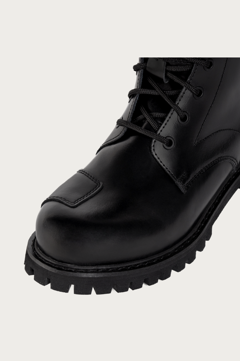 Montana Black Motorcycle Boots