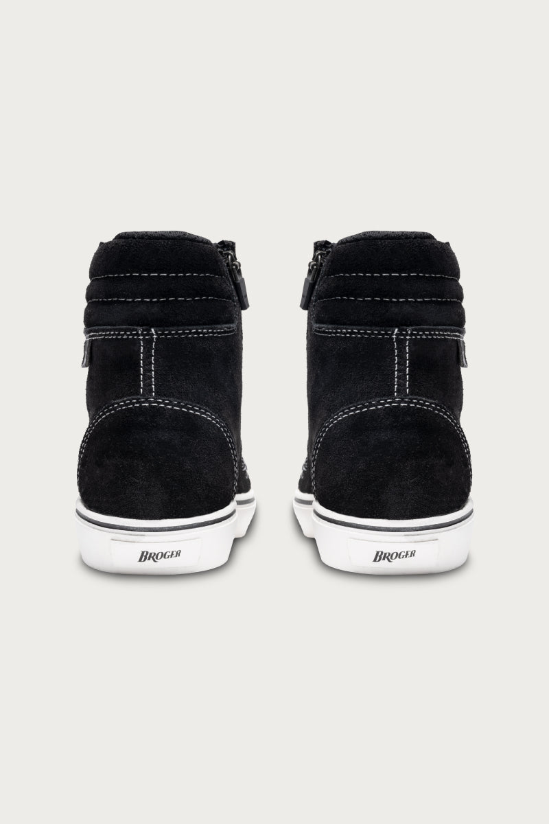 California Black/White Boots