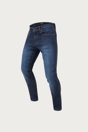 California Washed Navy Motorcycle Jeans