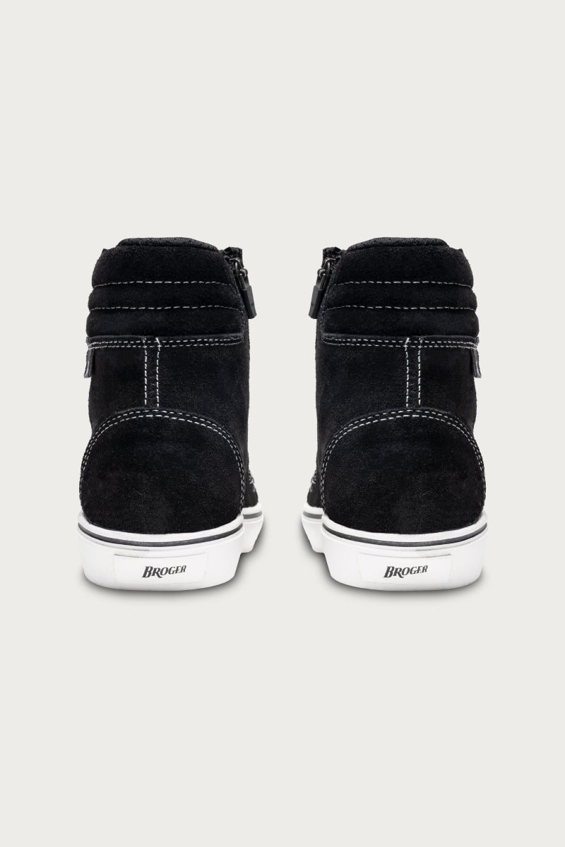 California Black/White Boots