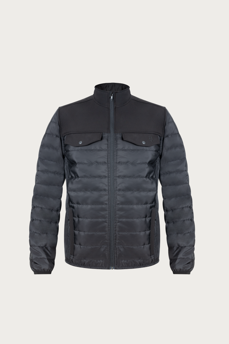 Alaska Black Textile Jacket