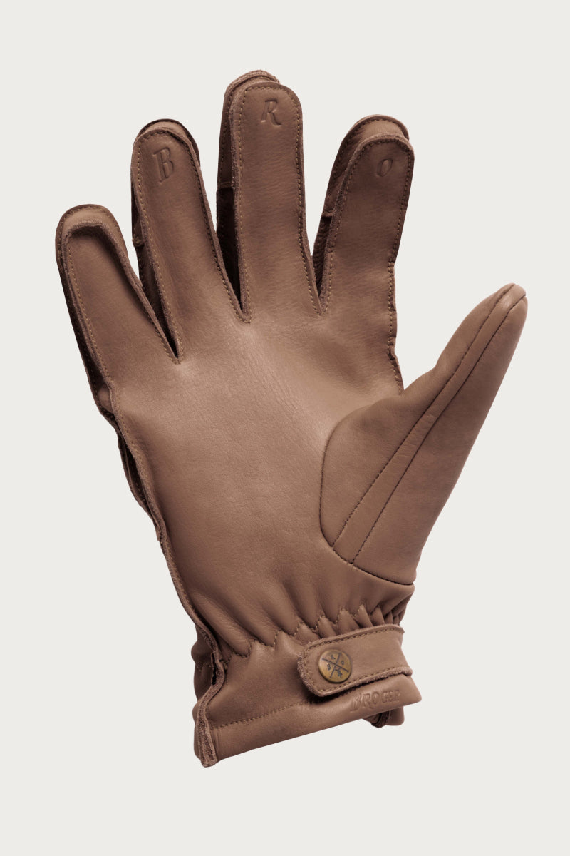 Alaska Lady Vintage Brown Motorcycle Gloves