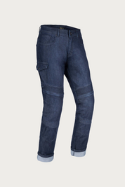 Ohio Washed Navy Motorcycle Jeans