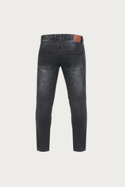 California Washed Grey Motorcycle Jeans