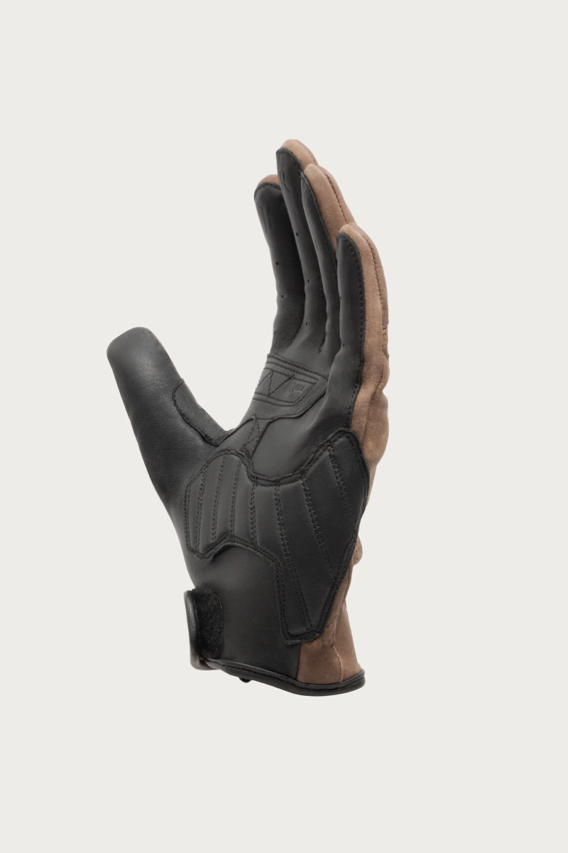 California Vintage Brown Motorcycle Gloves