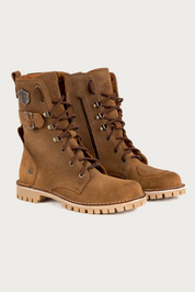 Ohio Cognac Motorcycle Boots