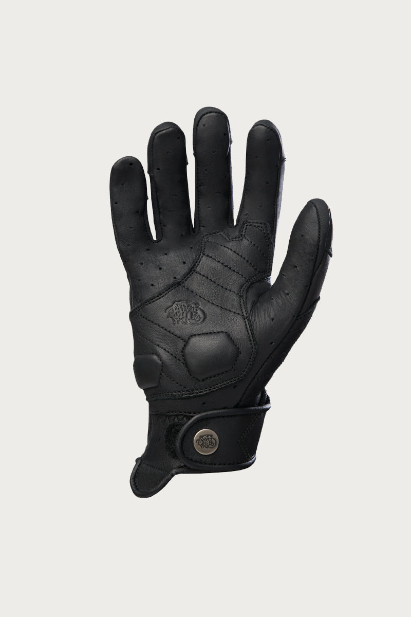 Florida Lady Leather Gloves | Black