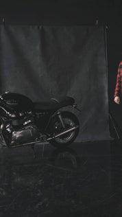 Alaska Lady Lumberjack Red Motorcycle Shirt