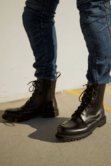 Montana Black Motorcycle Boots