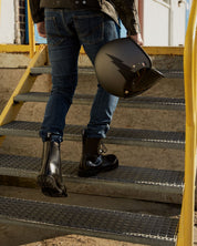 Montana Black Motorcycle Boots