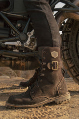 Ohio Brown Motorcycle Boots