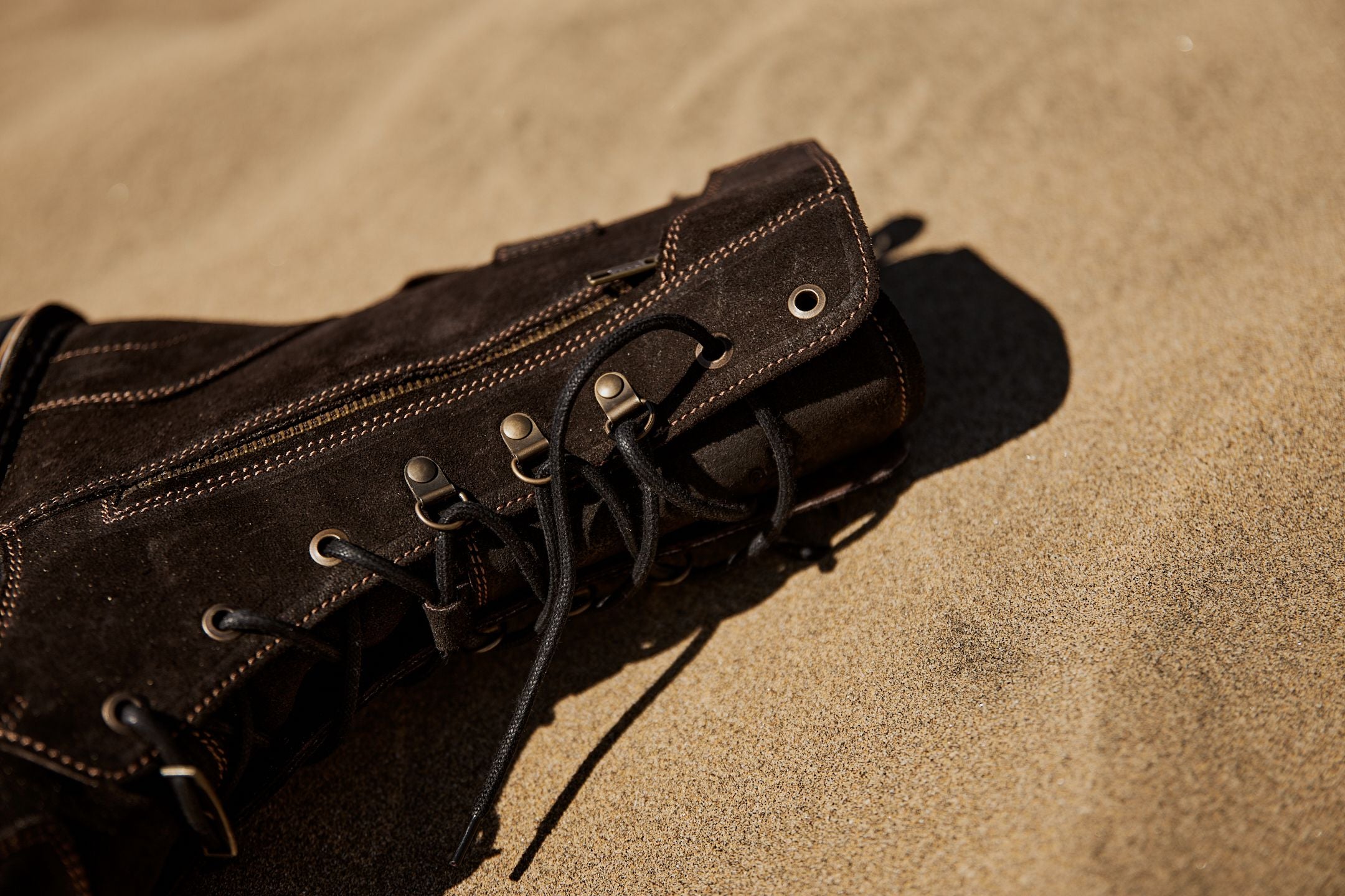 Ohio Brown Motorcycle Boots